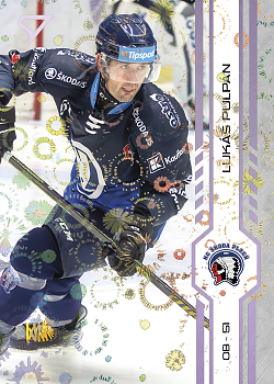 Lukas Pulpan Plzen Tipsport ELH 2024/25 SportZoo 2. serie Puck Marks #340